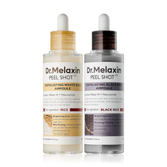 Dr. Melaxin Peel Shot Duo – Gentle Face & Body Exfoliator