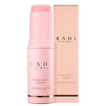 KAHI Wrinkle Bounce Multi Balm Facial Moisturizer All-In-One Hydrating Lip Balm Eye Cream Make up Base Daily Face Moisturizer