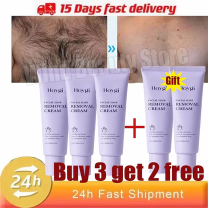 SmoothSilk Painless Hair Removal Cream – Fast, Gentle & Whitening Formula for Lip, Underarm & Sensitive Skin