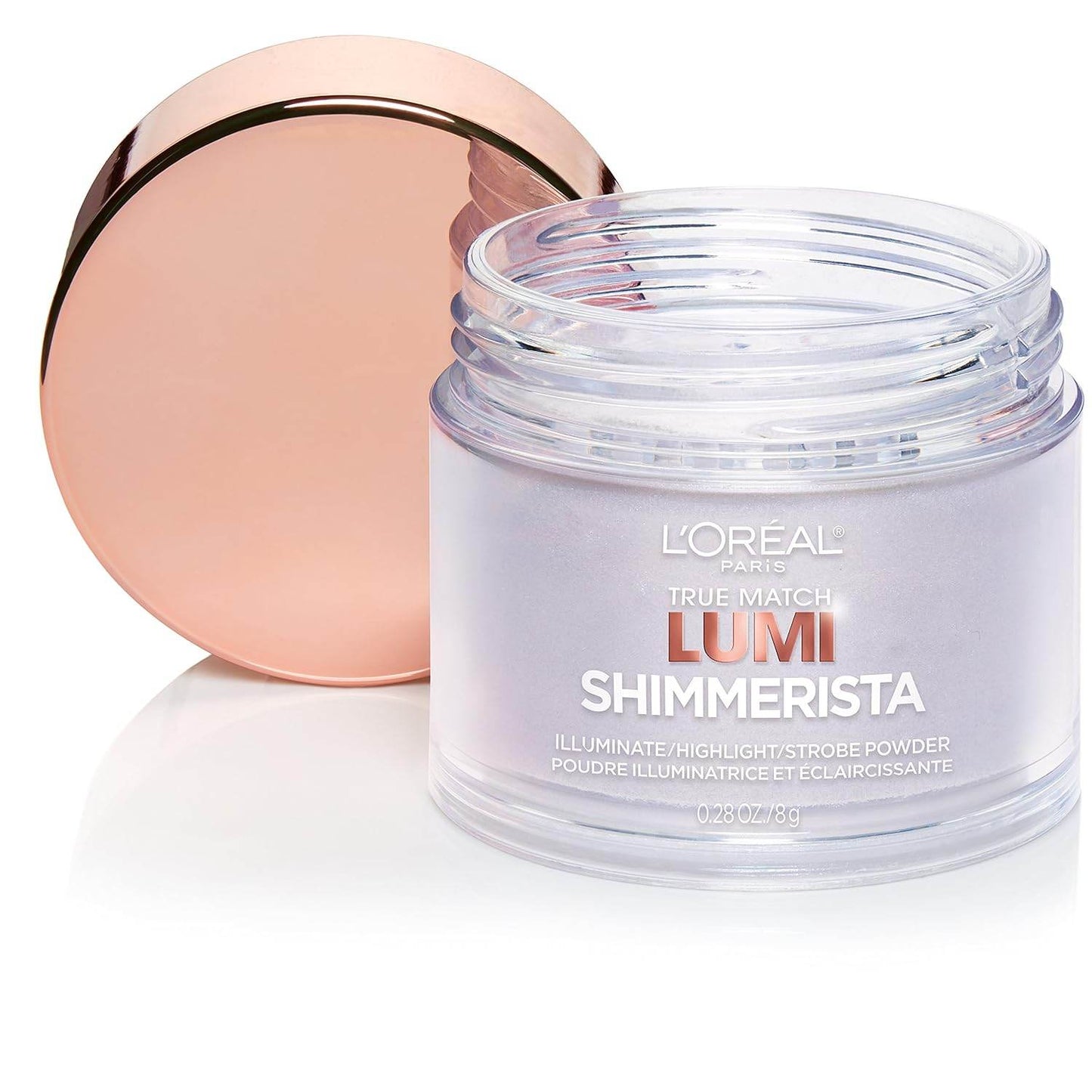 L'Oreal Paris Makeup True Match Lumi Shimmerista Loose Highlighting Powder, 1 Count, Moonlight