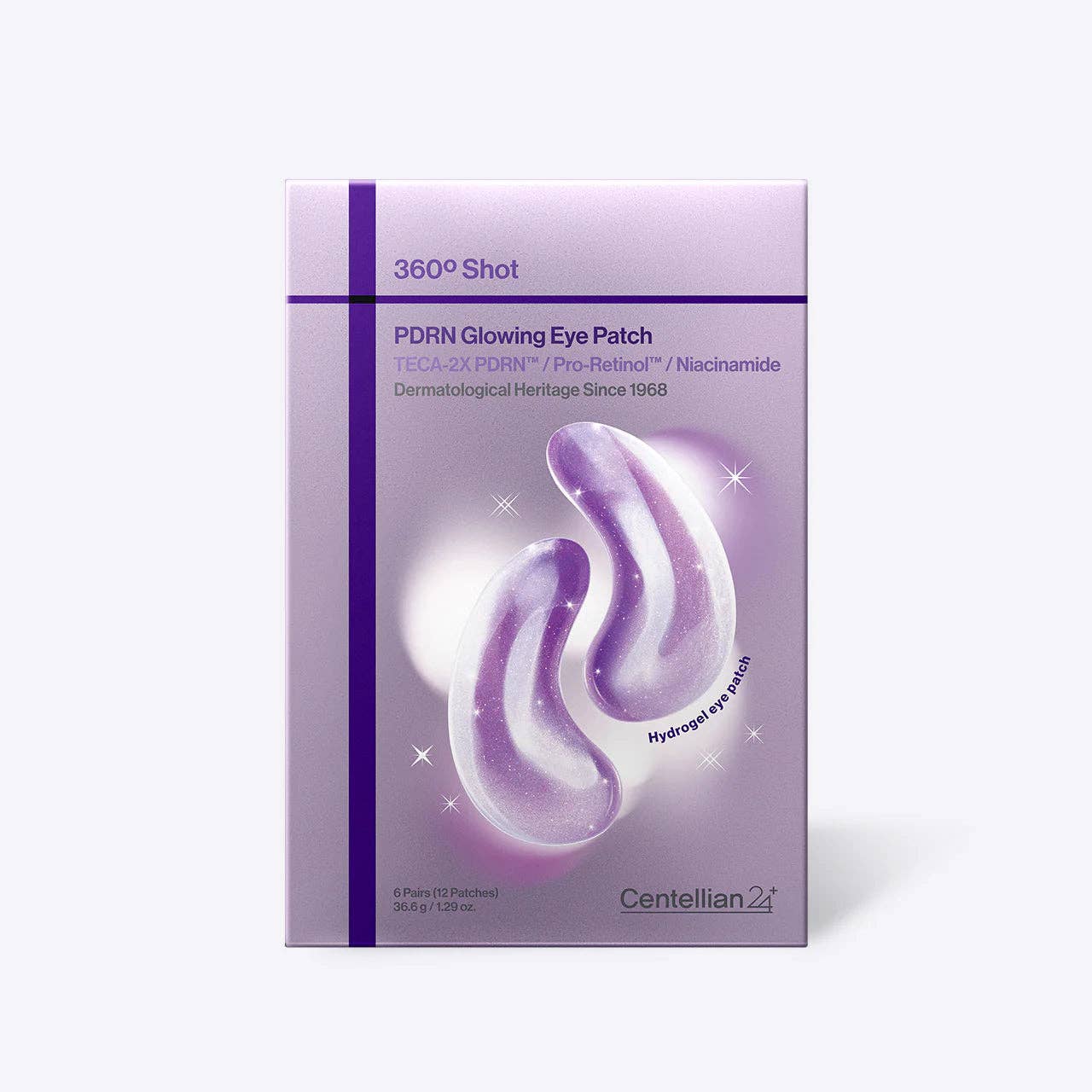 Centellian 24 360º Shot PDRN Glowing Eye Patch -6 Pairs