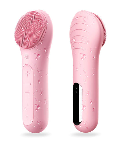 LumiClean™ Sonic Silicone Facial Cleansing Brush | Rechargeable Deep Pore Cleanser