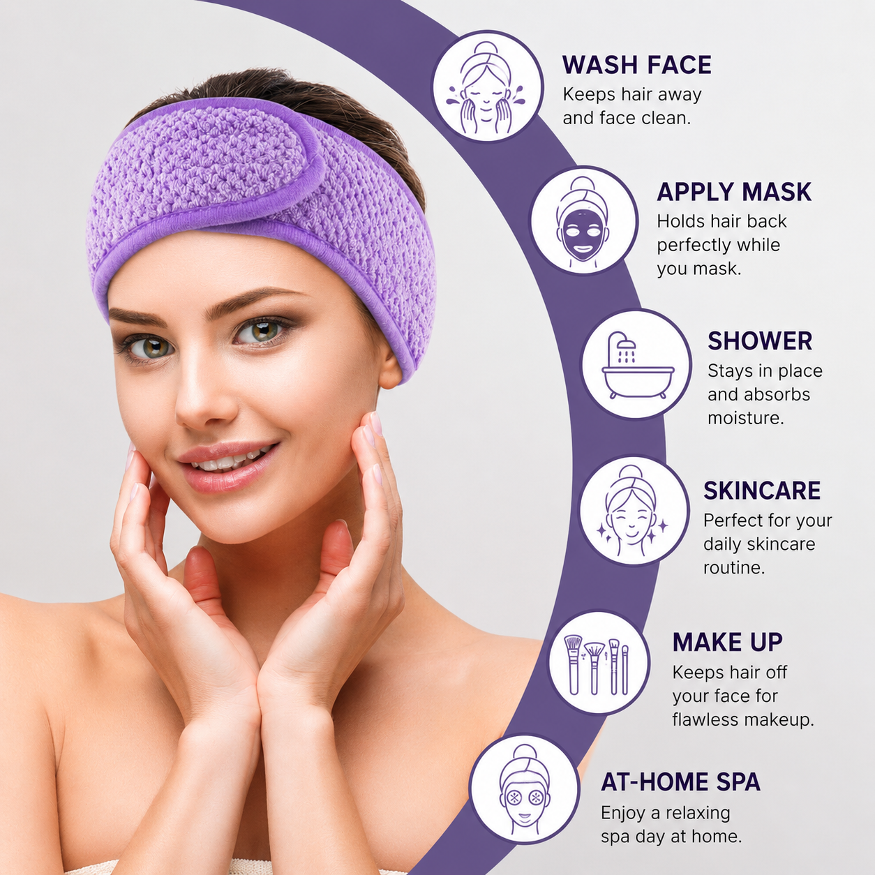 Luminous Touch™ Facial Headband