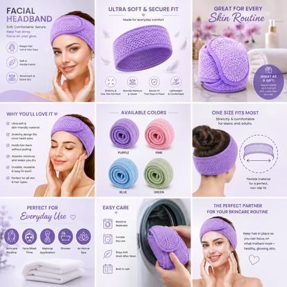 Luminous Touch™ Facial Headband