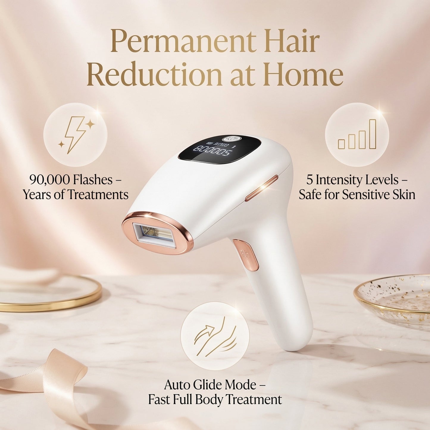 Advanced IPL Hair Removal Device Doba