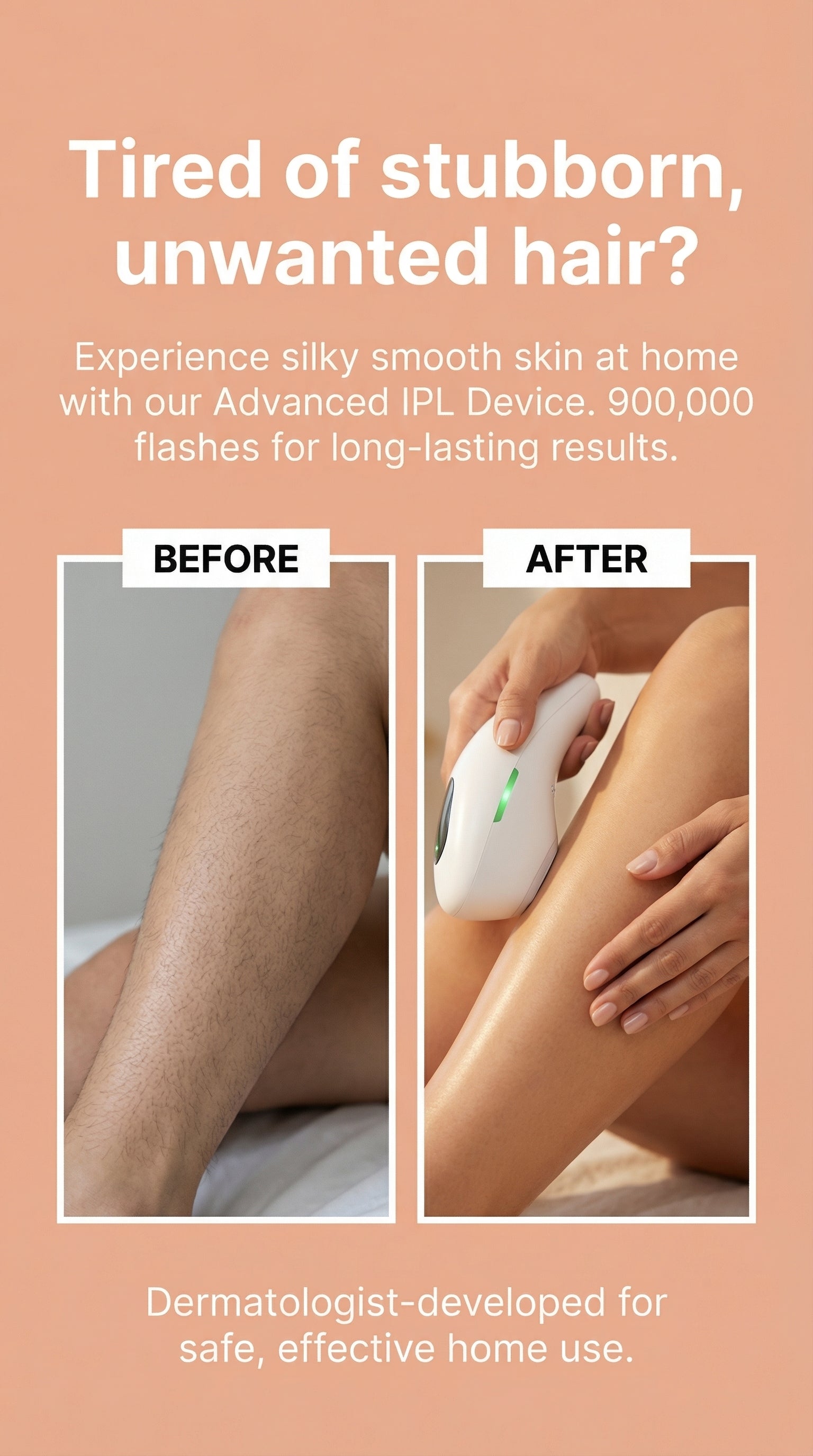 Advanced IPL Hair Removal Device Doba
