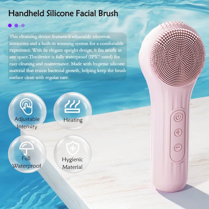 LumiClean™ Sonic Silicone Facial Cleansing Brush | Rechargeable Deep Pore Cleanser