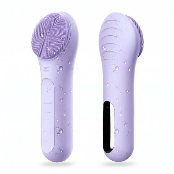 LumiClean™ Sonic Silicone Facial Cleansing Brush