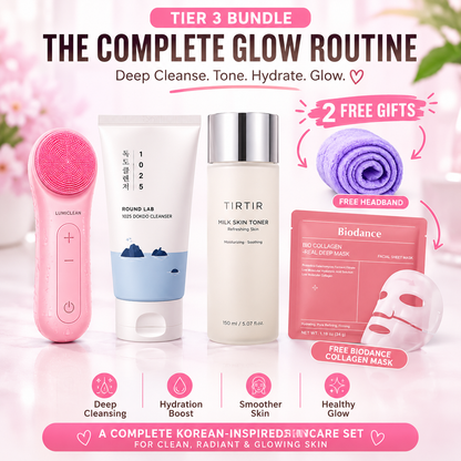 LumiClean™ Sonic Silicone Facial Cleansing Brush
