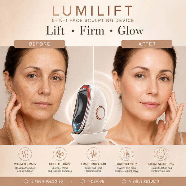 LumiLift™ 5-in-1 Face Sculpting & Skin Care Device for Lifting, Firming & Glow Luminous Touch