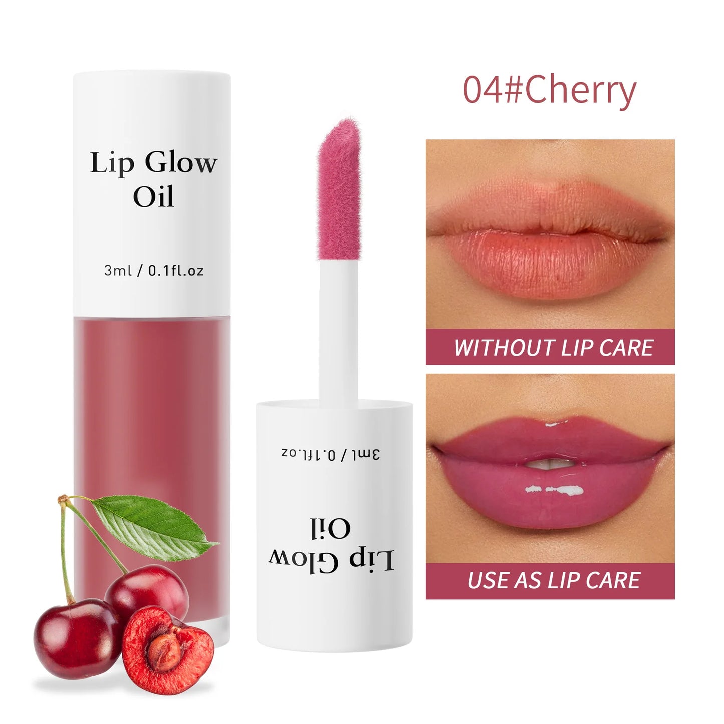 Experience Luscious Lips with Our Moisturizing Lip Glaze Oil - Long Lasting, Waterproof Shine!