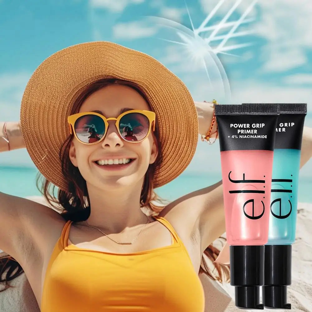 Transform Your Look with Power Grip Primer Gel – Hydrating Hyaluronic & 4% Niacinamide for Long-Lasting Makeup