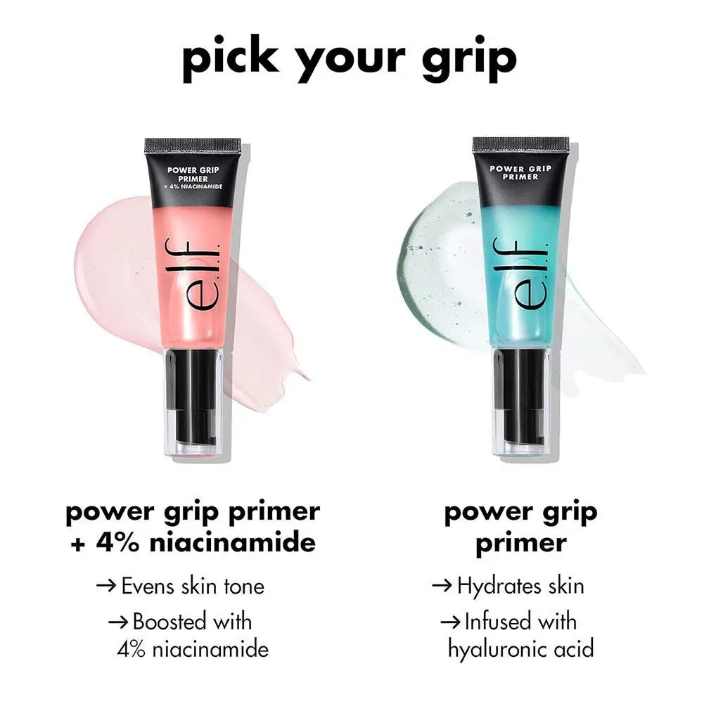 Transform Your Look with Power Grip Primer Gel – Hydrating Hyaluronic & 4% Niacinamide for Long-Lasting Makeup