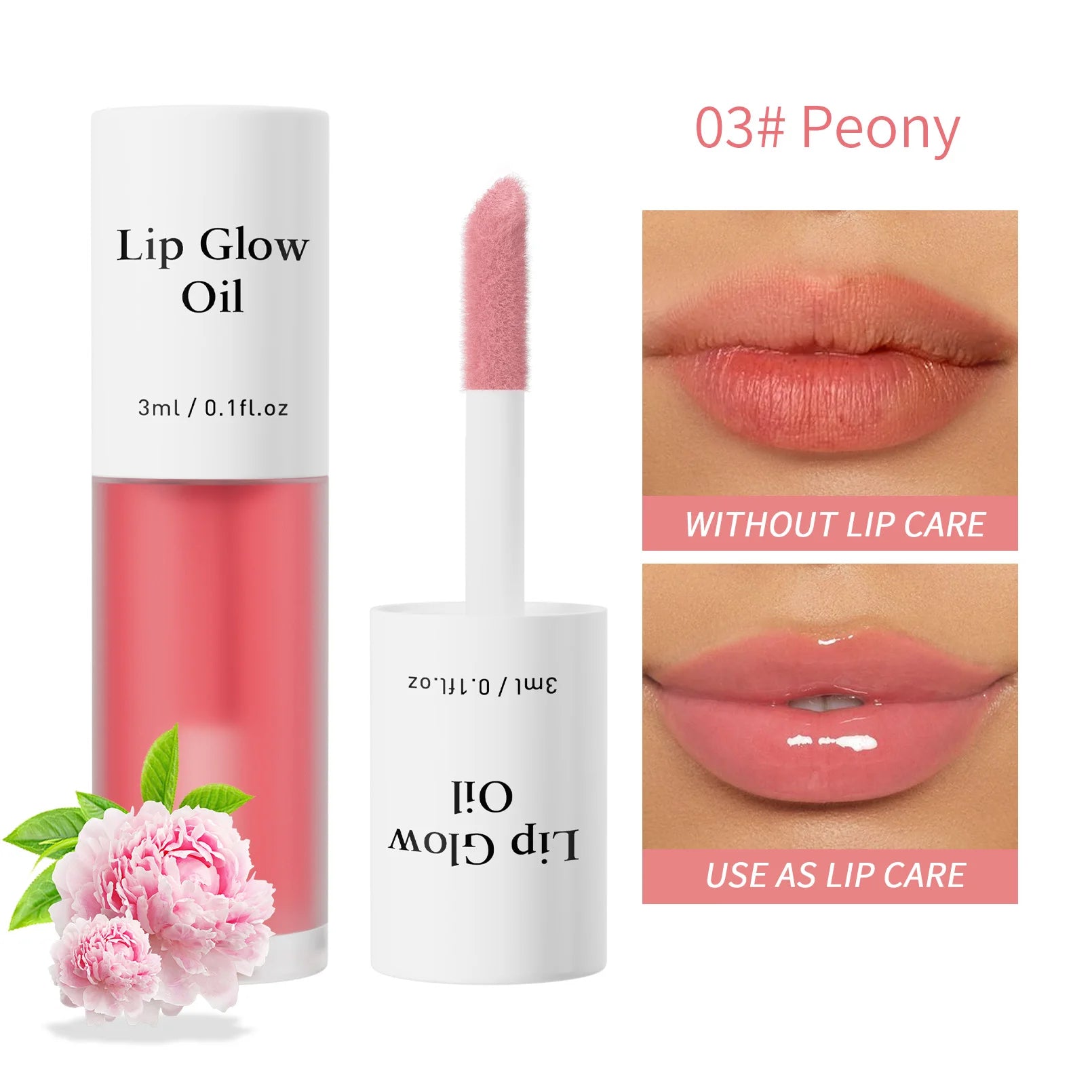 Experience Luscious Lips with Our Moisturizing Lip Glaze Oil - Long Lasting, Waterproof Shine!
