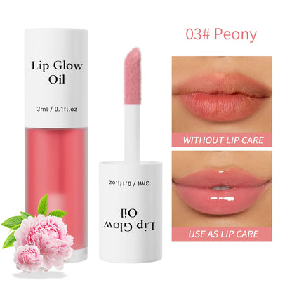 Experience Luscious Lips with Our Moisturizing Lip Glaze Oil - Long Lasting, Waterproof Shine!