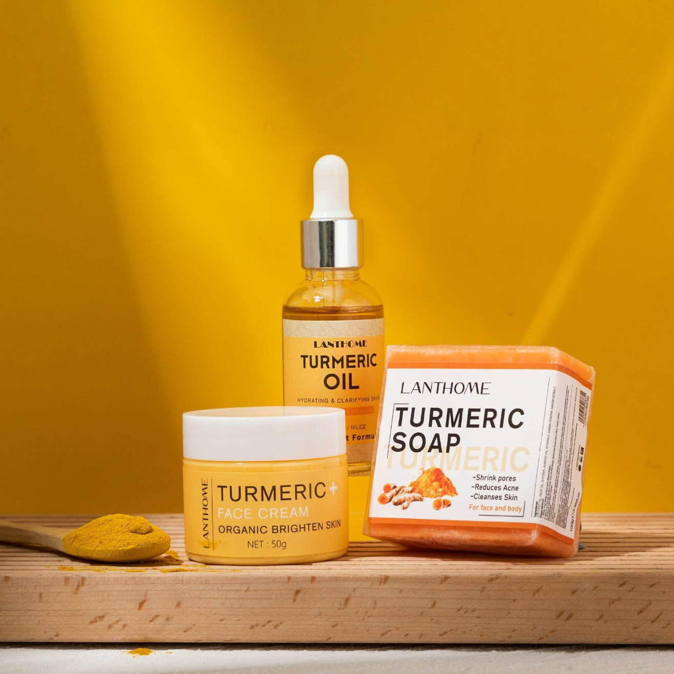 Turmeric Glow Skincare Set shopify