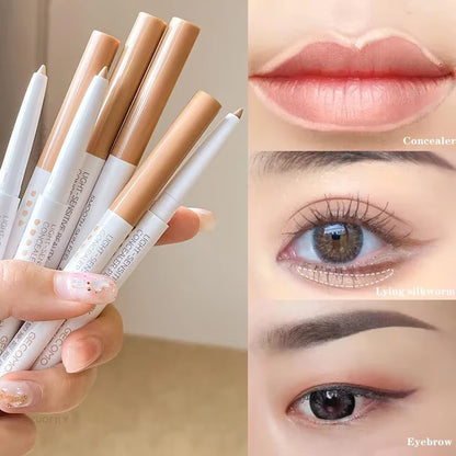 SilkCover™ Full Cover Concealer Stick – Waterproof Spot & Blemish Corrector for Flawless Face, Brows & Lips
