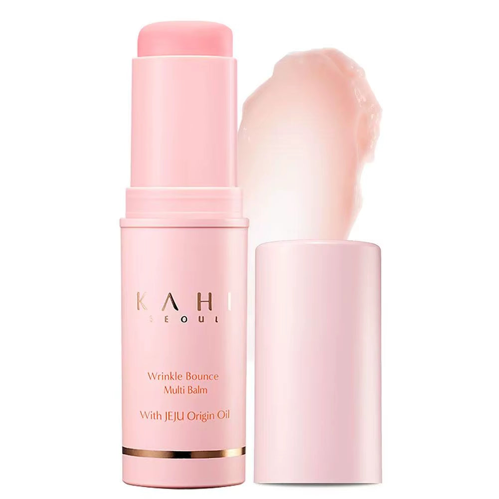 KAHI Wrinkle Bounce Multi Balm Facial Moisturizer All-In-One Hydrating Lip Balm Eye Cream Make up Base Daily Face Moisturizer