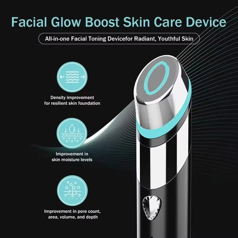 Age-R Booster H Skin Care Facial Home Beauty Device Facial Skin Care Tools anti Aging Microcurrent Lift Face Care Therapy