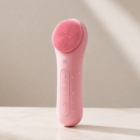 LumiClean™ Sonic Silicone Facial Cleansing Brush