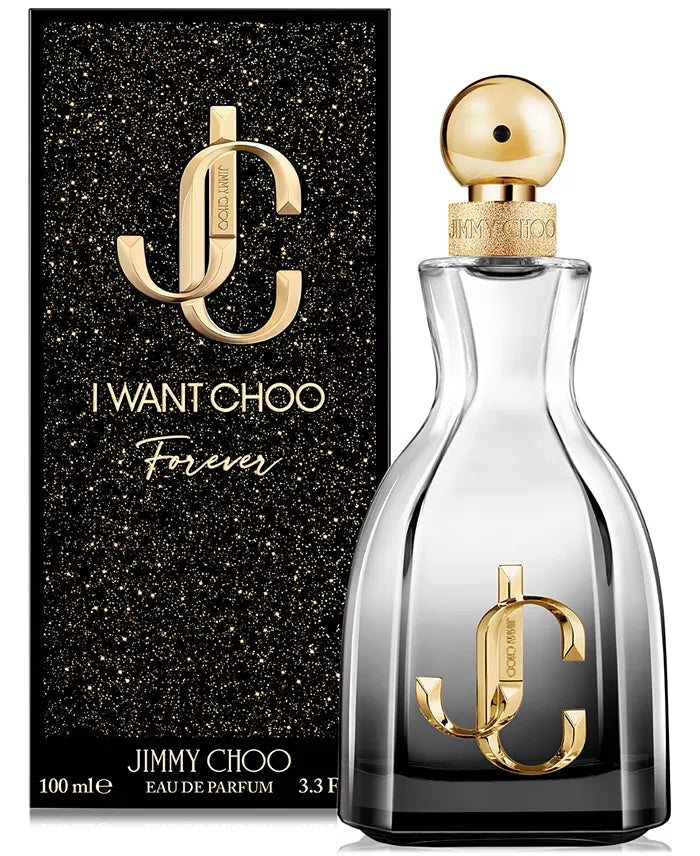 I Want Choo Forever Eau De Parfum by Jimmy Choo – Seductive, Long-Lasting Amber Gourmand Perfume for Women