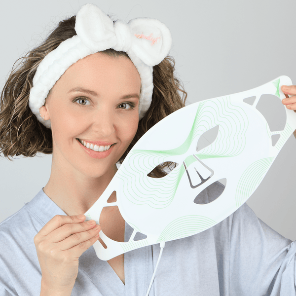 LED Light Therapy Face Mask for At-Home Glow Routine